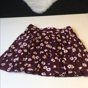 Skater Floral Skirt